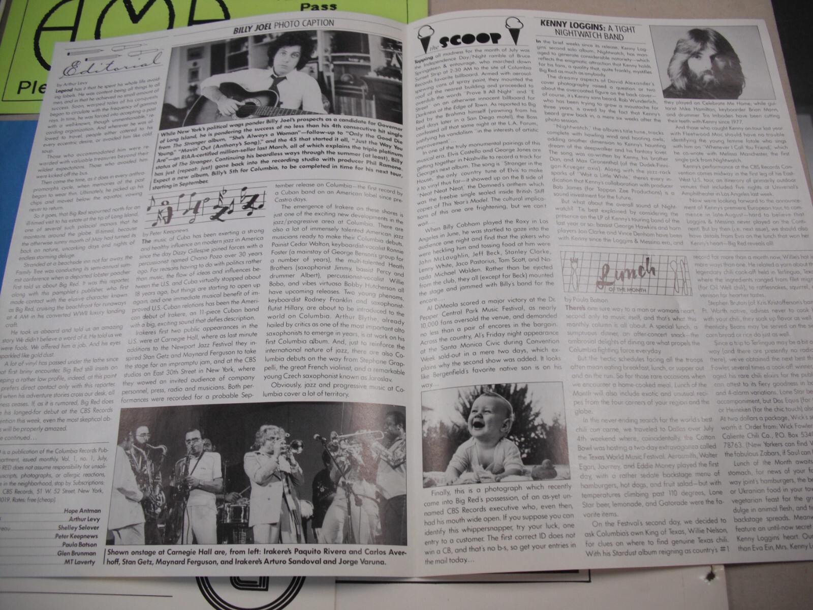 10 1970s & 80s Rock Band & Hollywood Music Club & Studio Promo Items!