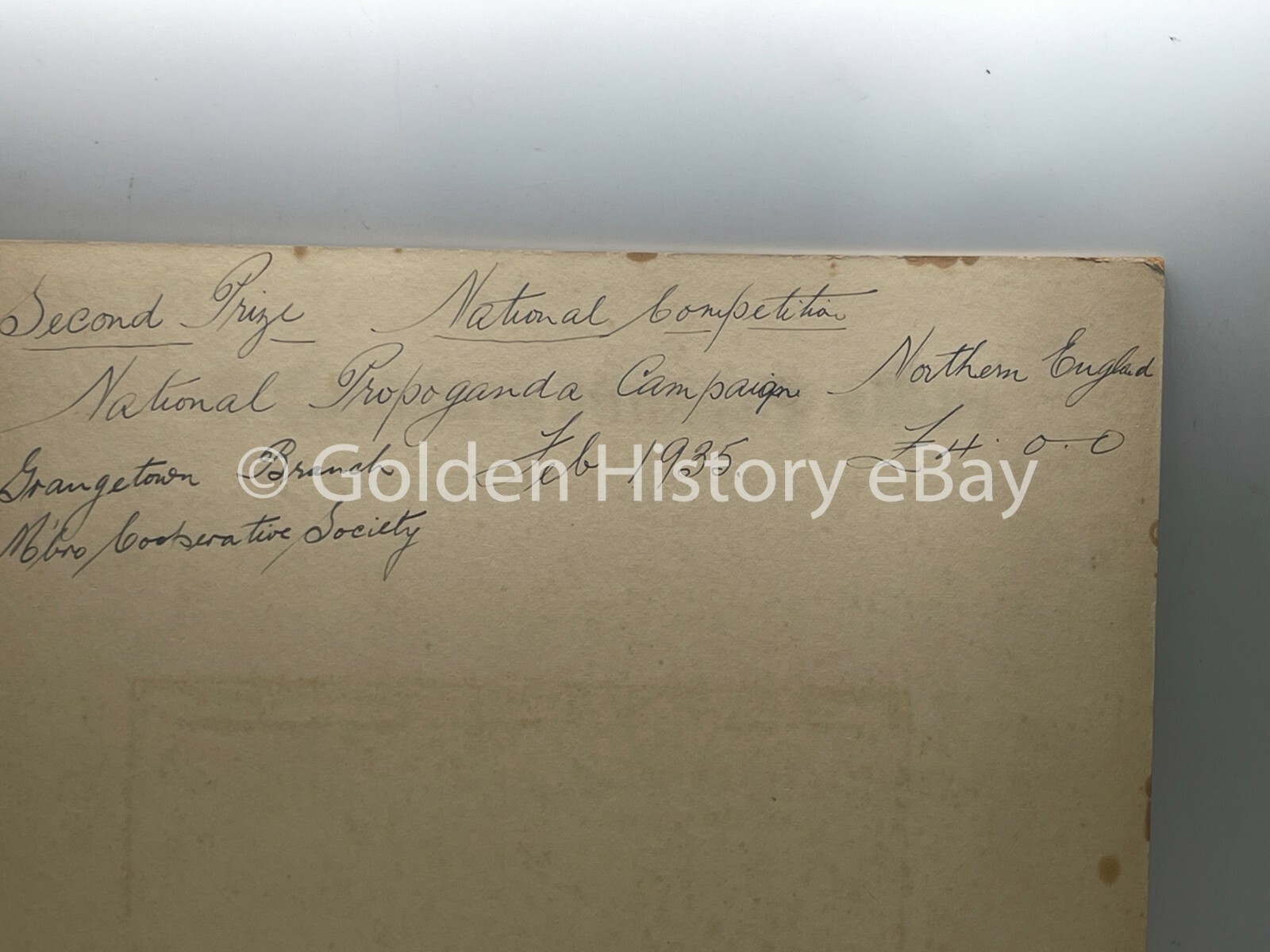 VINTAGE CO-OP SOCIETY CWS WINDOW DISPLAY PHOTO GRANGETOWN MIDDLESBOROUGH