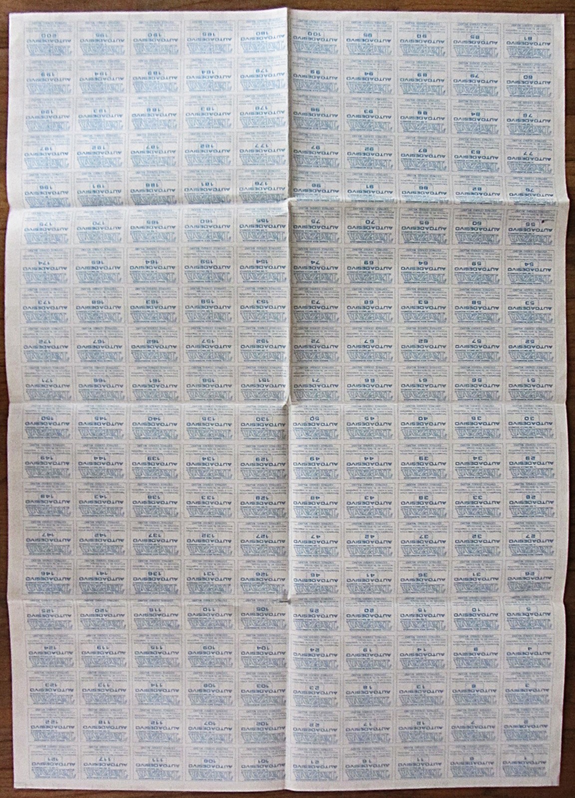 TARZAN OF THE APES~ITALIAN STICKER BOOK w/UNCUT SHEET OF 200 STICKERS~JOE KUBERT