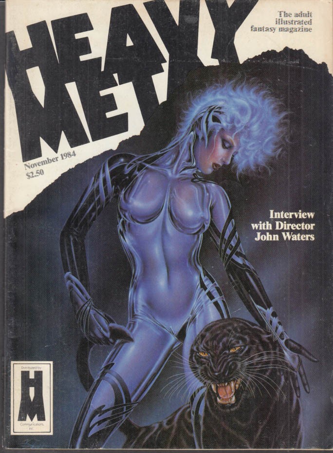HEAVY METAL 11 1984 John Waters; Torres; Swarte; Bilal; Schuiten; Thorne ++