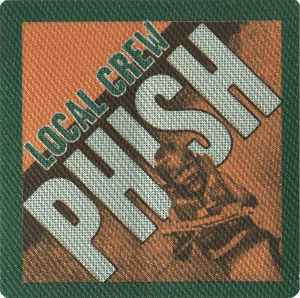 Phish 1997 Slip Stitch and Pass concert tour Working Crew Backstage Pass