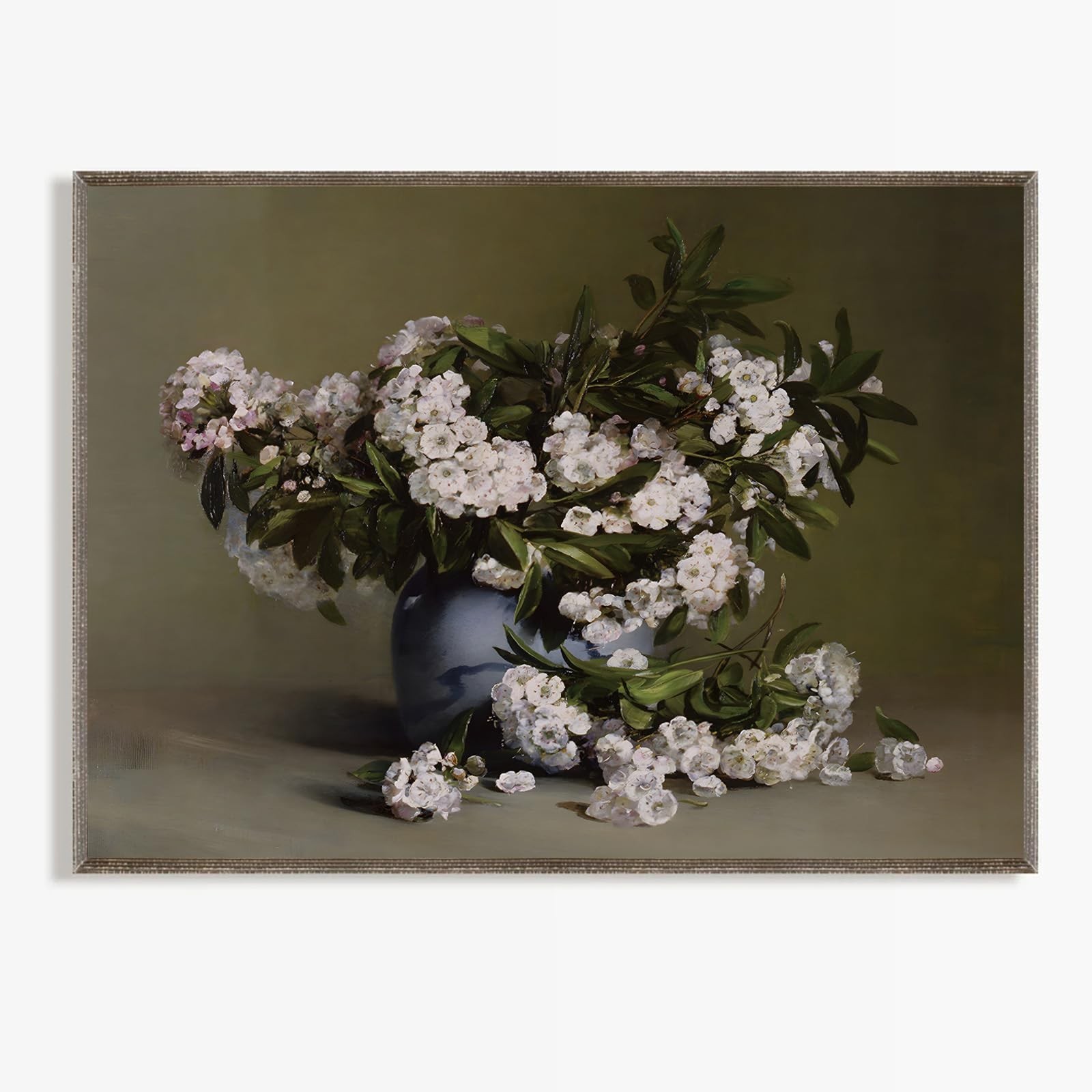 JCSMHVLA Vintage Farmhouse Floral Wall Art Painting Retro Landscape Prints Vi…