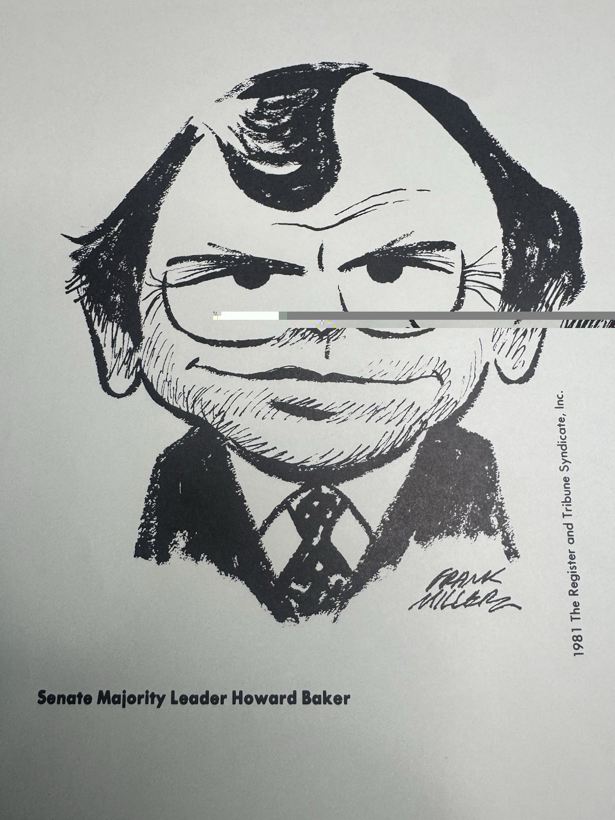 11 Vintage Graeme Miller Political Cartoon Prints 1981 1982 Register Tribune