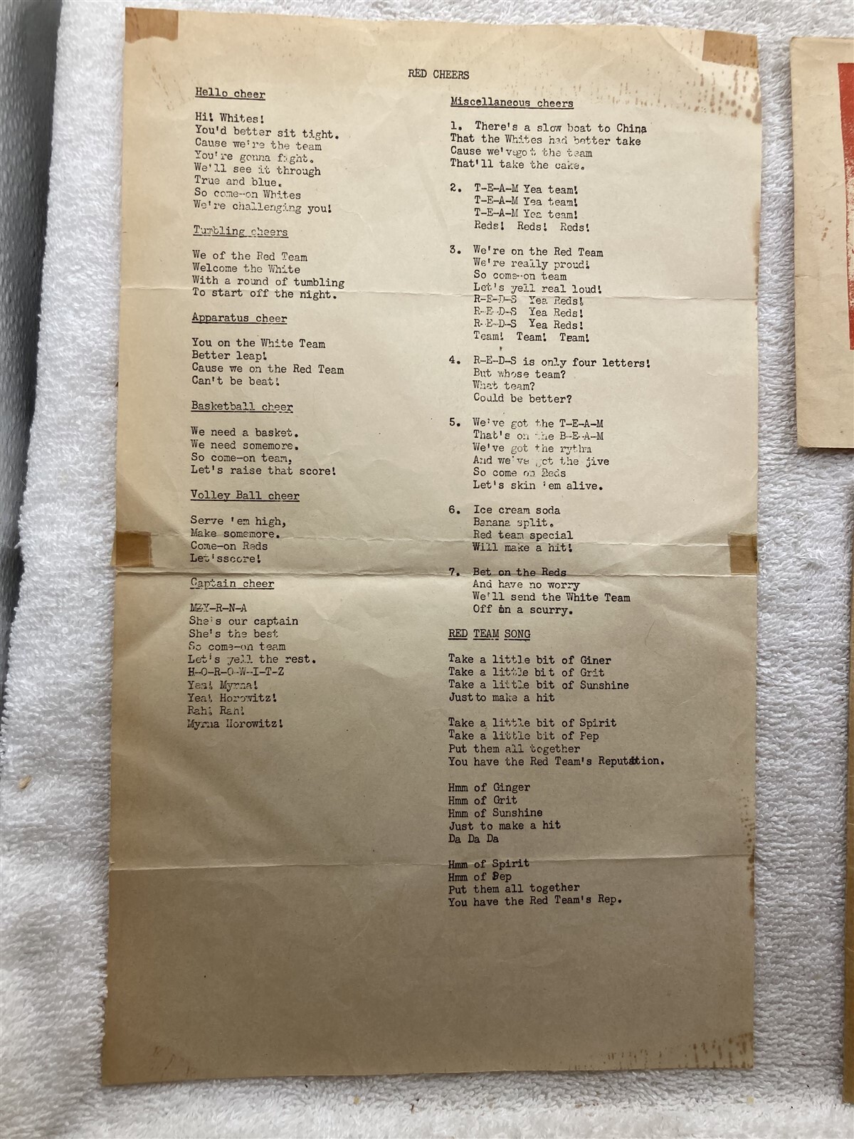 1947 Sports Night Programs Port Washington High School Long Island NY Vtg
