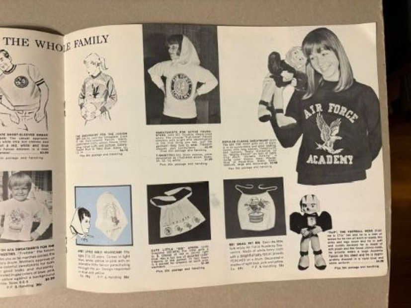 AFA Air Force Academy Athletic Association Gift & Souvenir 1950’s catalog – RARE