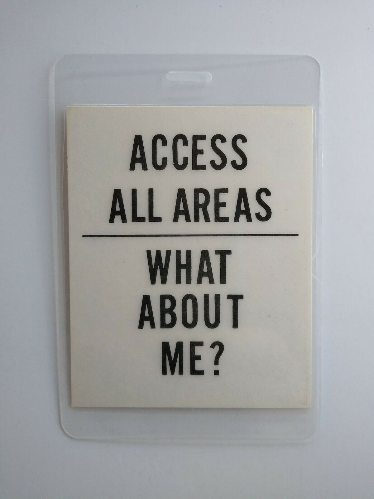 REM Backstage Pass Preconstruction US Colleges Laminated Alternative New Wave