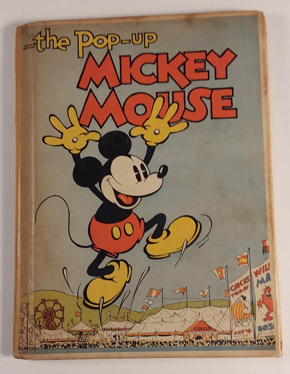 The Pop-Up Mickey Mouse: 1st edition 1933 with Minnie & Pluto
