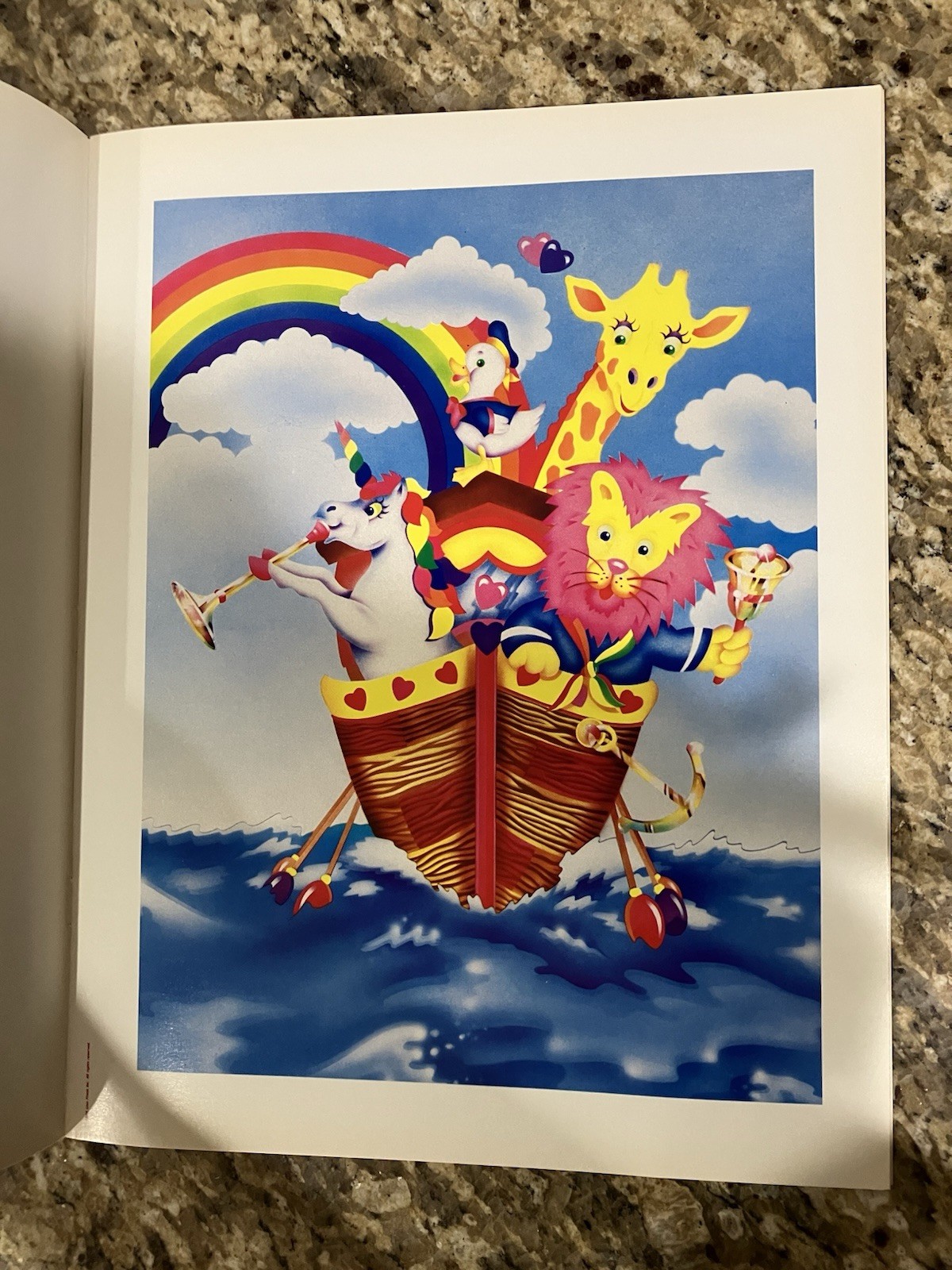 Lisa Frank Vintage 80’s Poster Book Unicorn Hearts 12 Posters New RARE