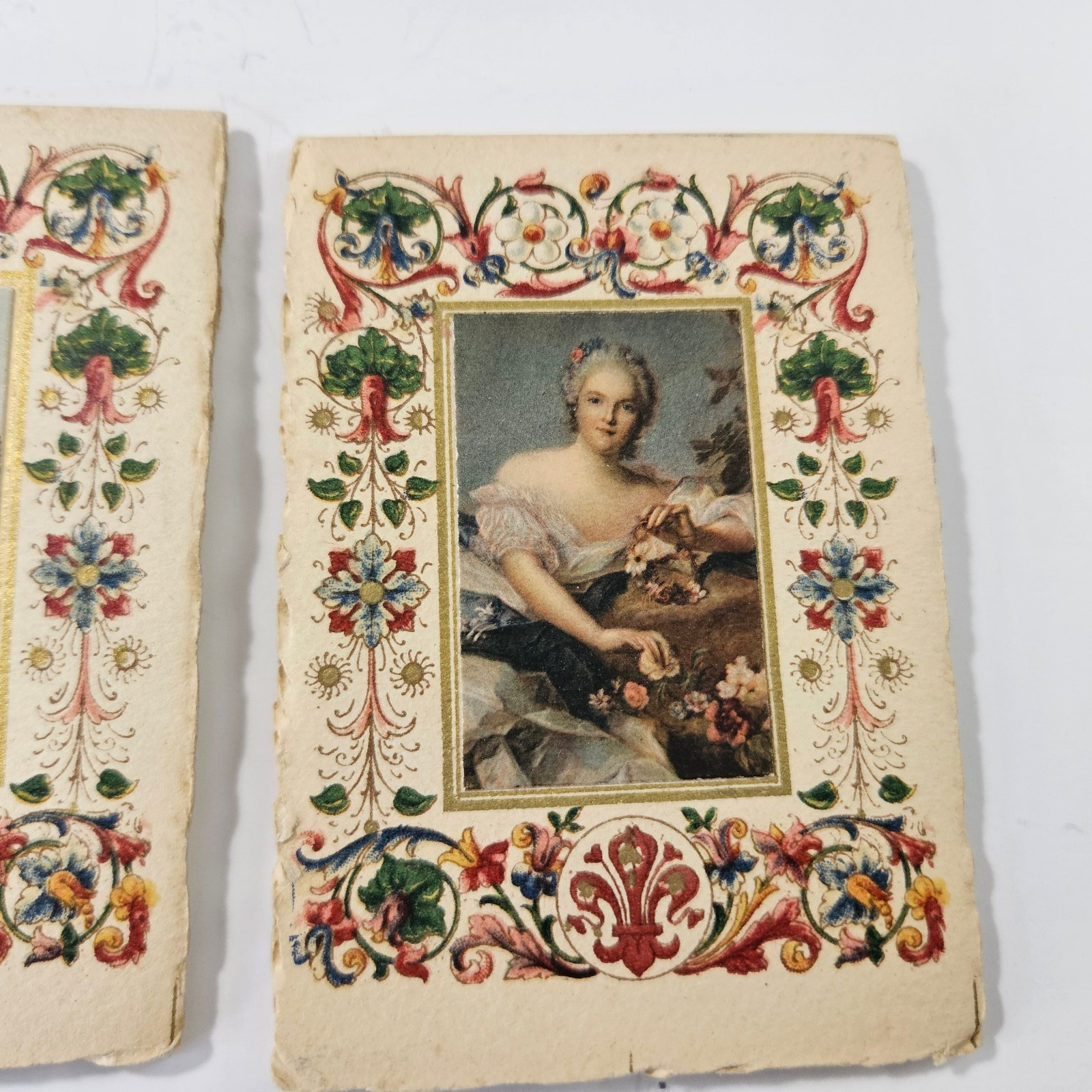 3 Vintage Different Graphic’s Shopping Note Pads Made In Italy
