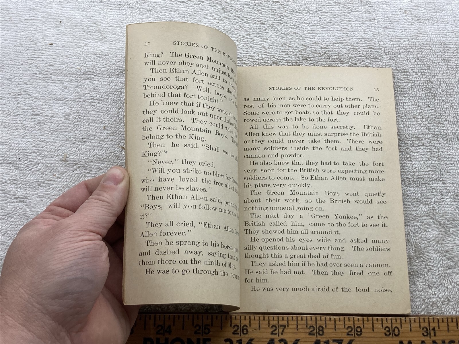 1906 Stories of the Revolution No 68 Nellie McCabe School Classic Series Vtg