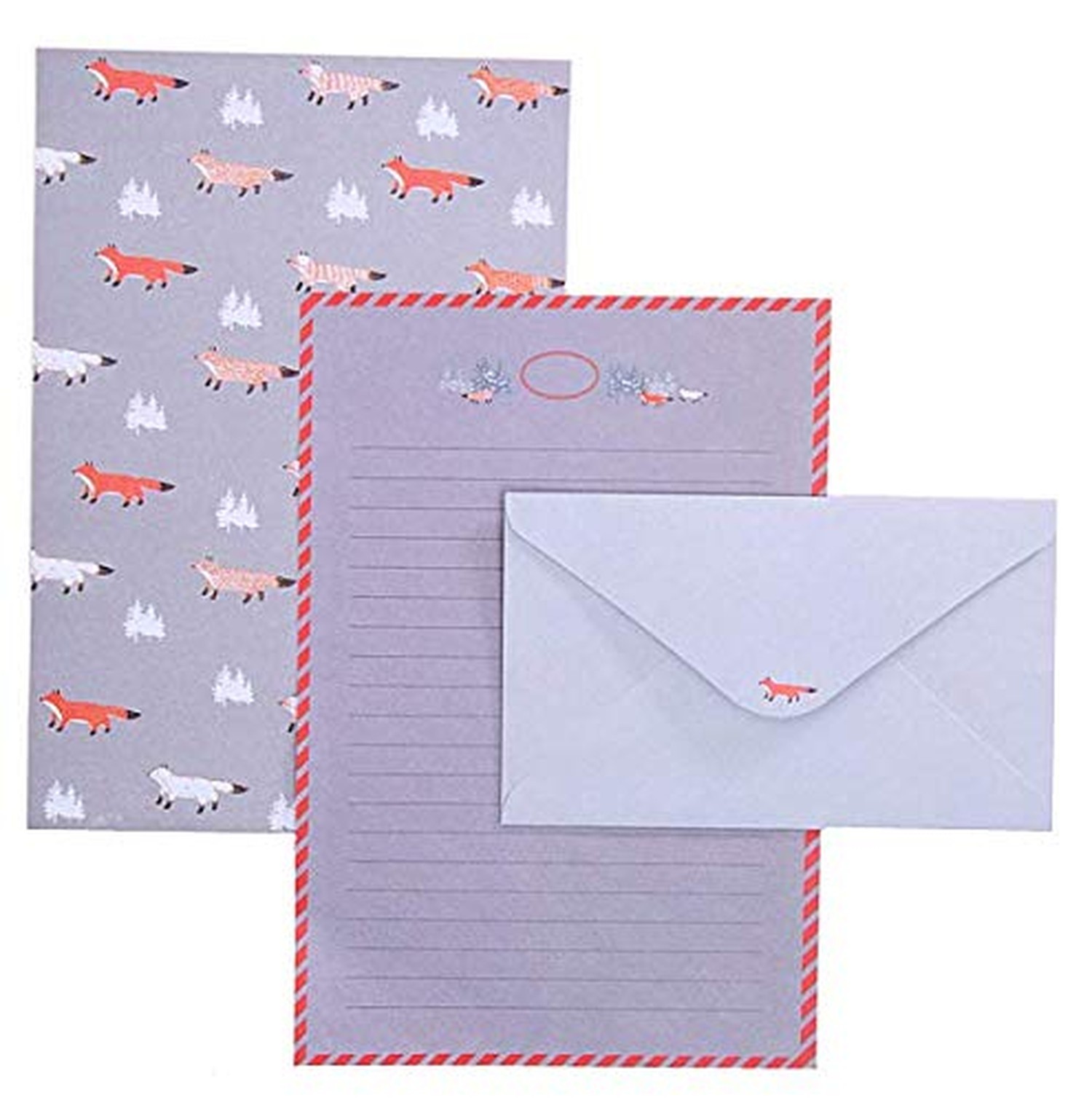36 Pcs Lovely Letter Paper Lined Stationery Paper with 18 Pcs Envelope Writin…