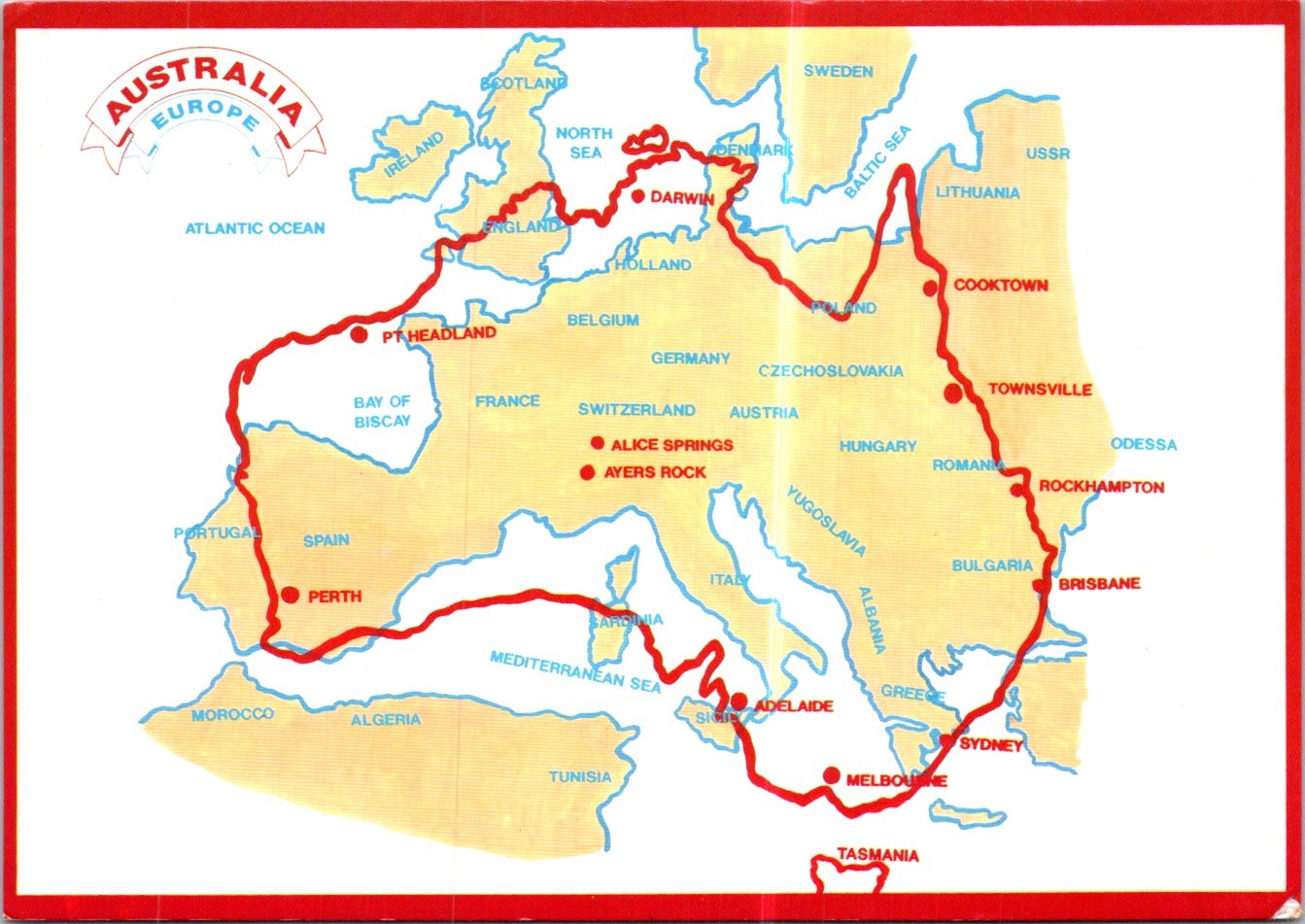 (2546) 24-4-2026 – Map of Europe over Australia