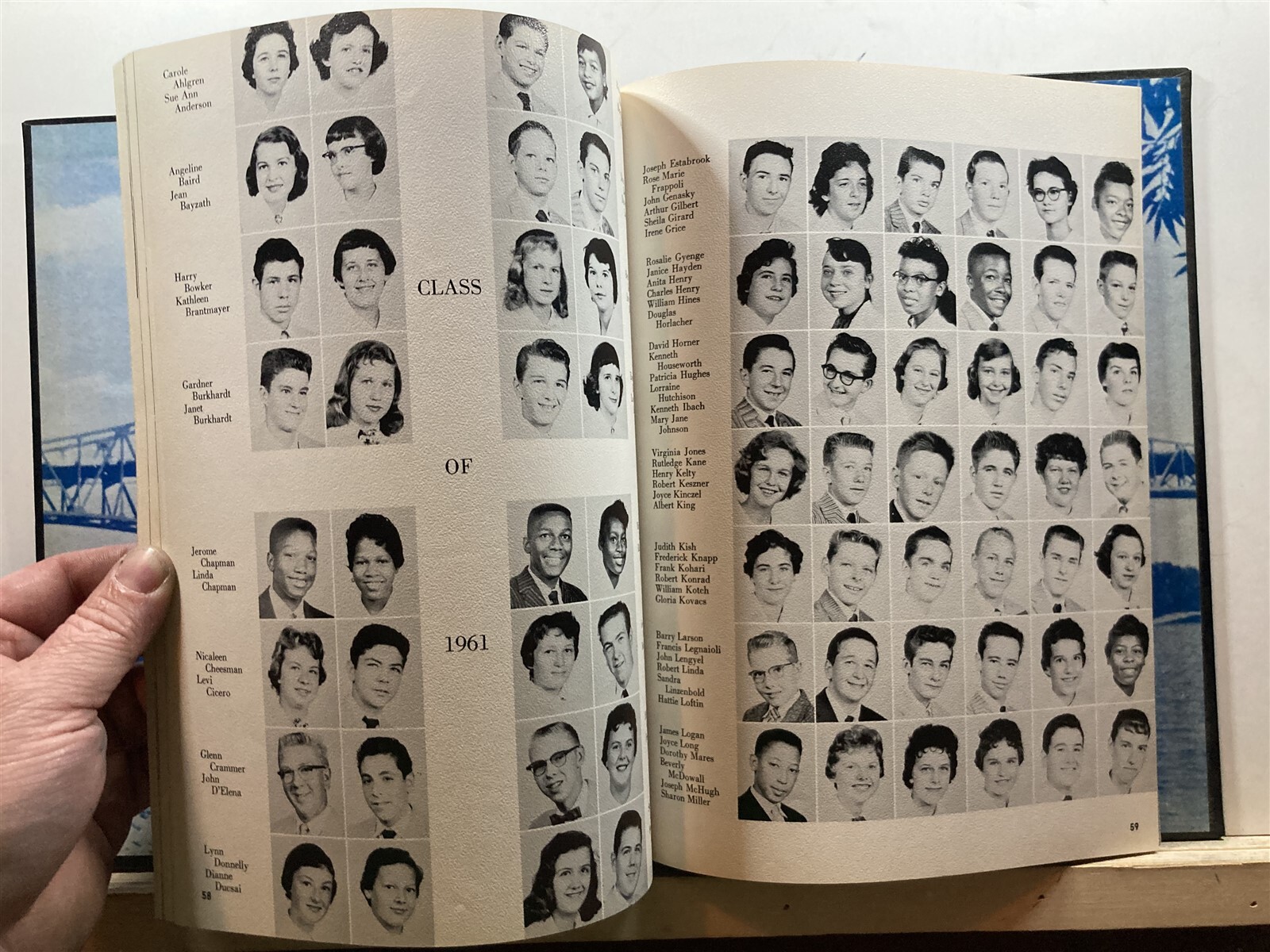 1958 Florence Township Twp High School Annual Yearbook Burlington County NJ