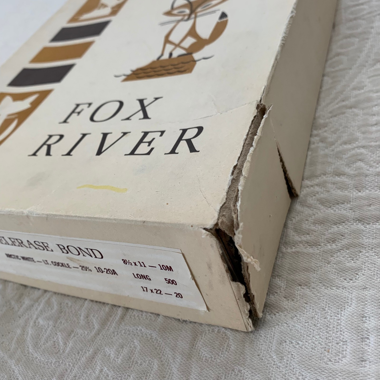 Fox River Paper Co – Excelerase Bond 25% Cotton – Arctic White (200+ Sheets)