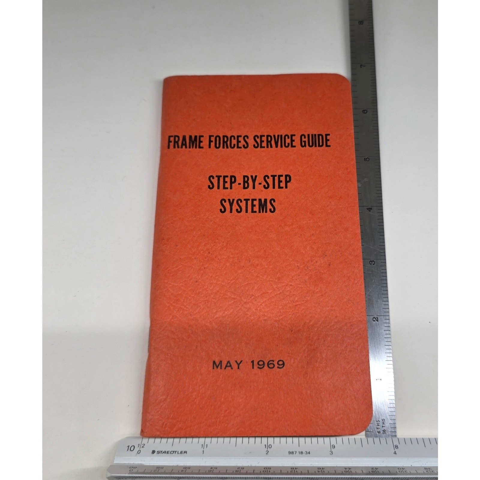 Bell System Frame Forces Service Guide Booklets 1968 1969 Crossbar Step By Step