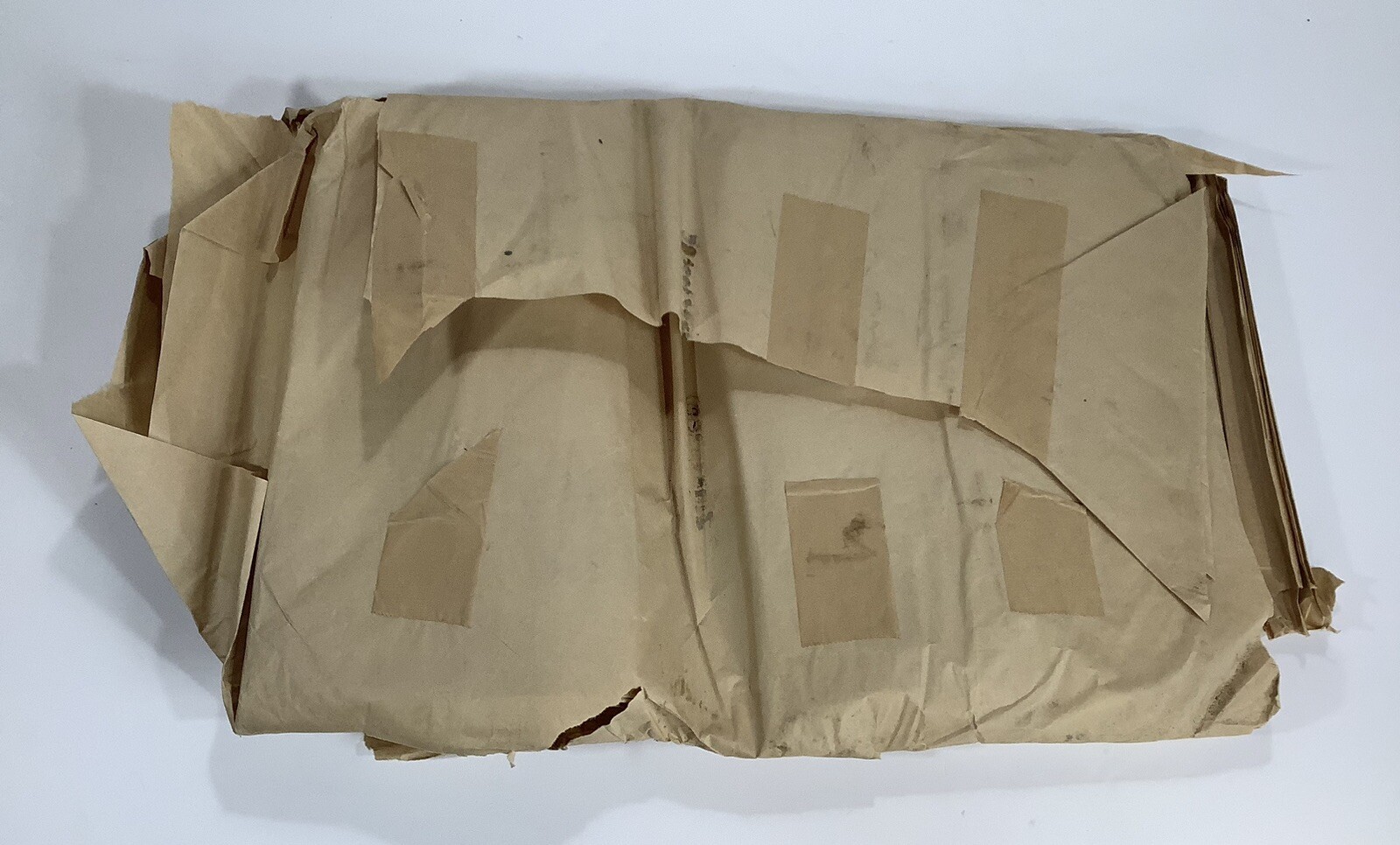 Vintage NOS Semoulin “CLASSIFIED WASTE” Brown Paper Bags Lot of 48 GI Military