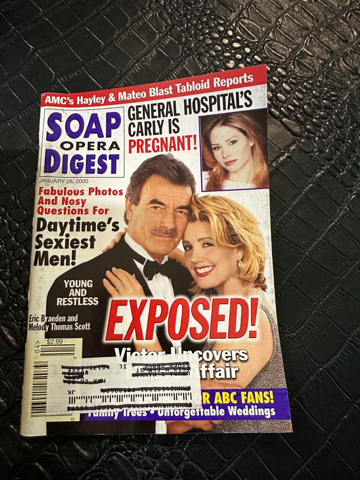 JANUARY 25 2000 – SOAP OPERA DIGEST vintage soap opera magazine