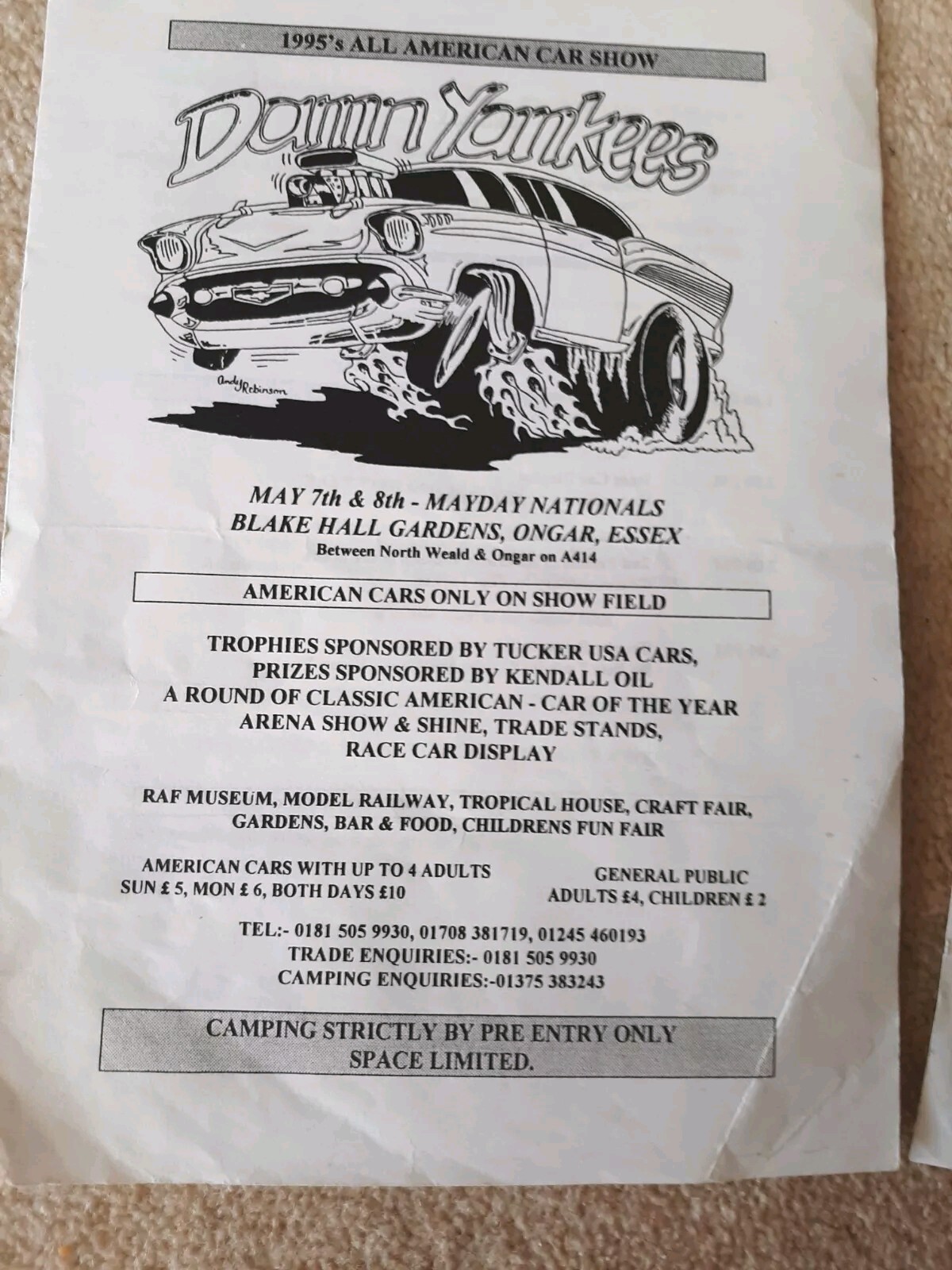 countess of warwick’s country show programmes 1997 and 1999