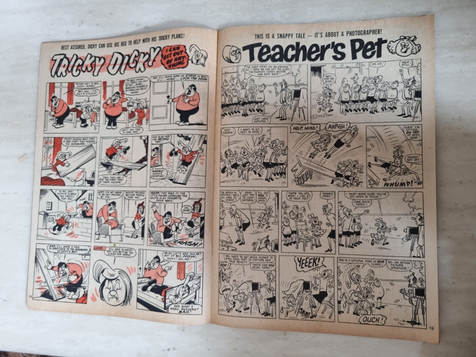 Cor!! IPC Magazines British Weekly Comic 22nd September 1973