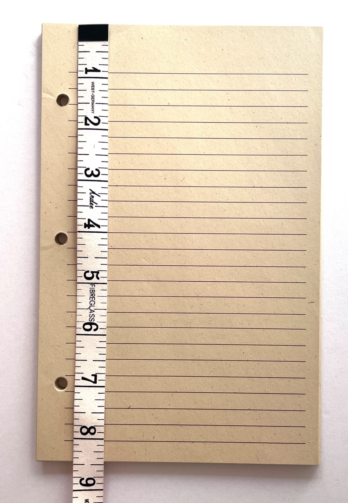 NOS Deadstock VTG 90’s Small 3-ring binder 8 1/2″ x 5 1/2″ Refill Paper Lined*