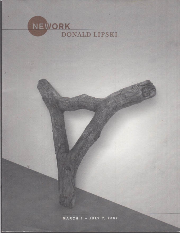 Donald Lipski NEWORK art exhibit catalog folder 2002 Miami Art Museum