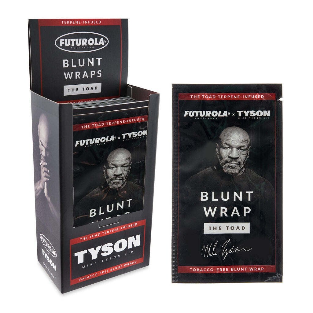 Futurola Tyson Ranch “The Toad” Terpene-Infused Wrap’s Version 2.0 – 25ct