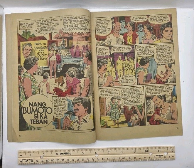 1990s Philippines Voter’s Guide “Ang Pasiya” Hatol Ng Mamamayan.Pamphlet.Used.