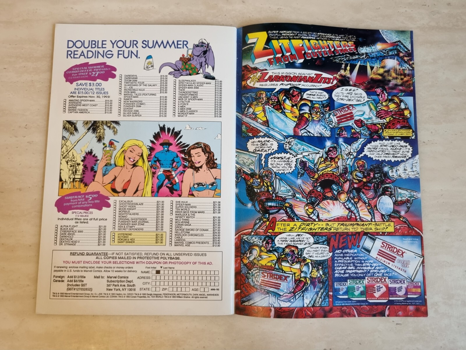 Wolverine and The Punisher Damaging Evidence No.1 October 1993