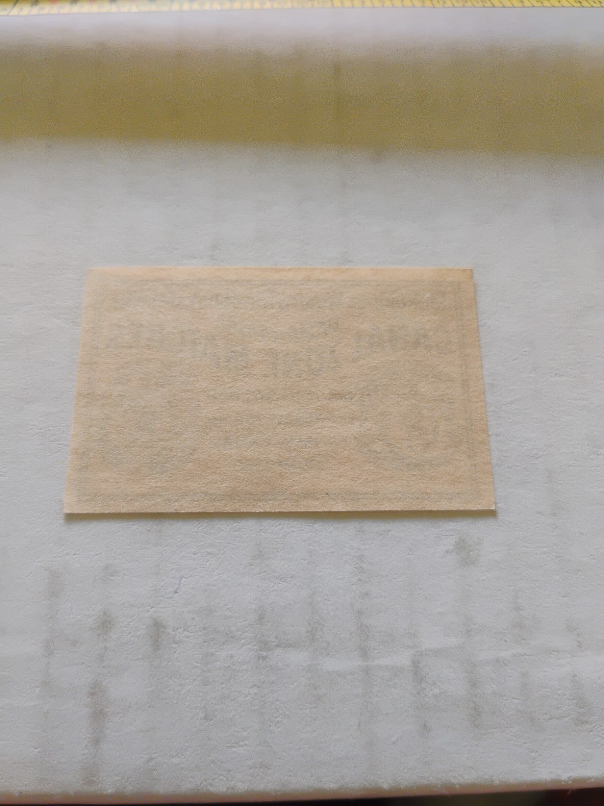Label for Canal Zone Matches – Panama Canal Company Made in Sweden