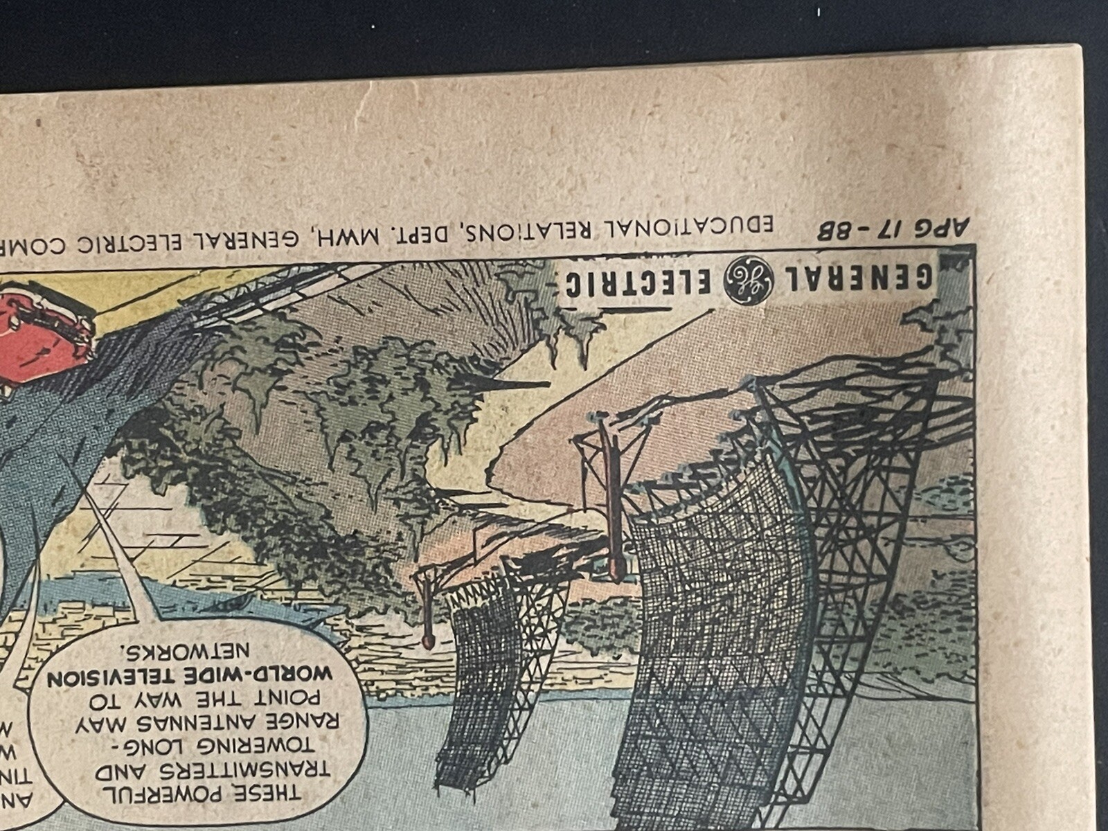 Vintage COMIC BOOKS General Electric SCIENCE American RAILROADS Atom Electronics
