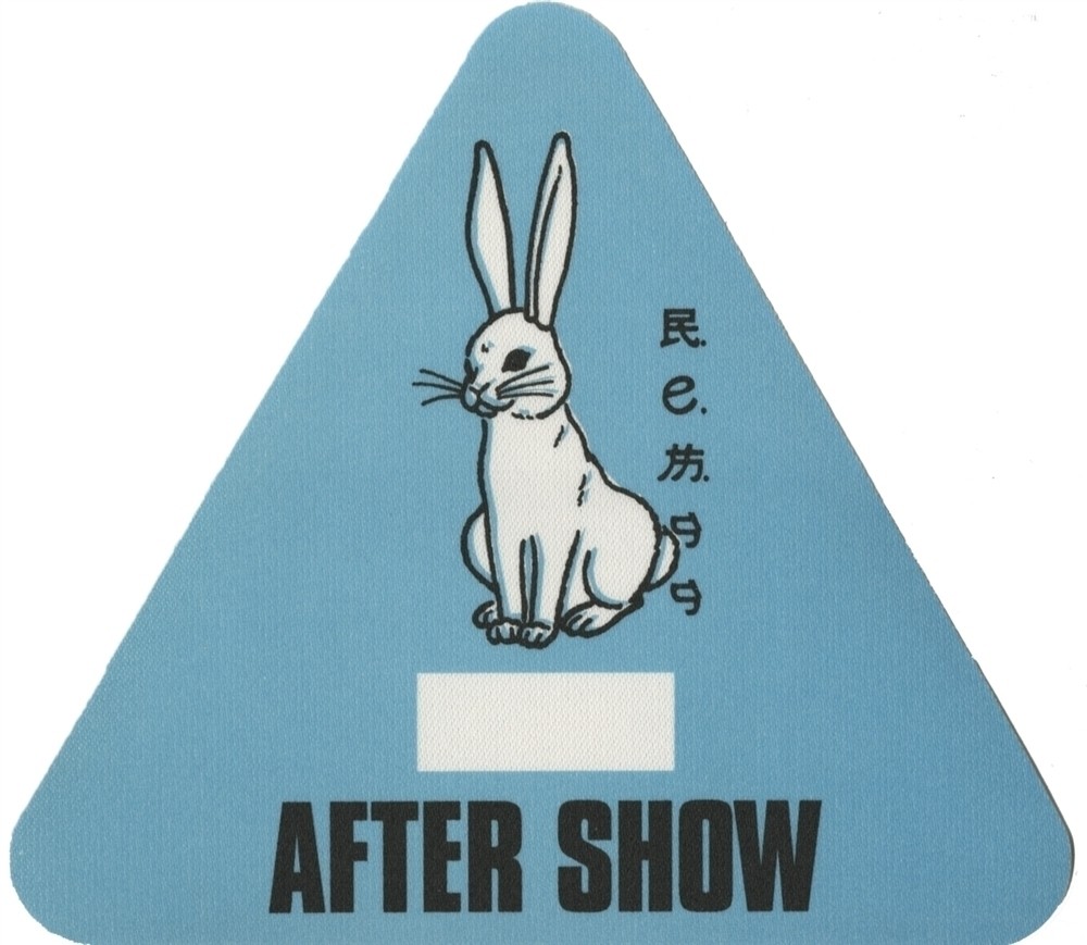 REM 1999 Up concert tour vintage collectible After Show Backstage Pass