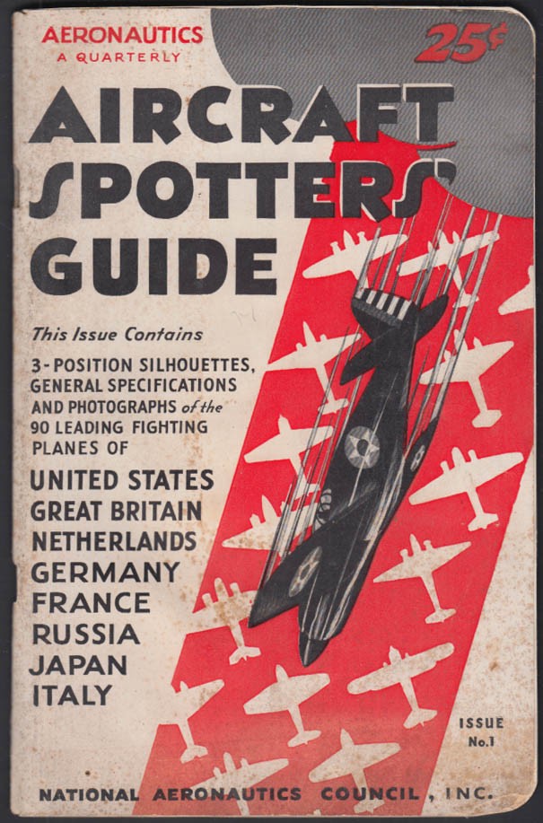 Aeronautics Quarterly Aircraft Spotters Guide Pt 1: 1942 Allies & Axis warplanes