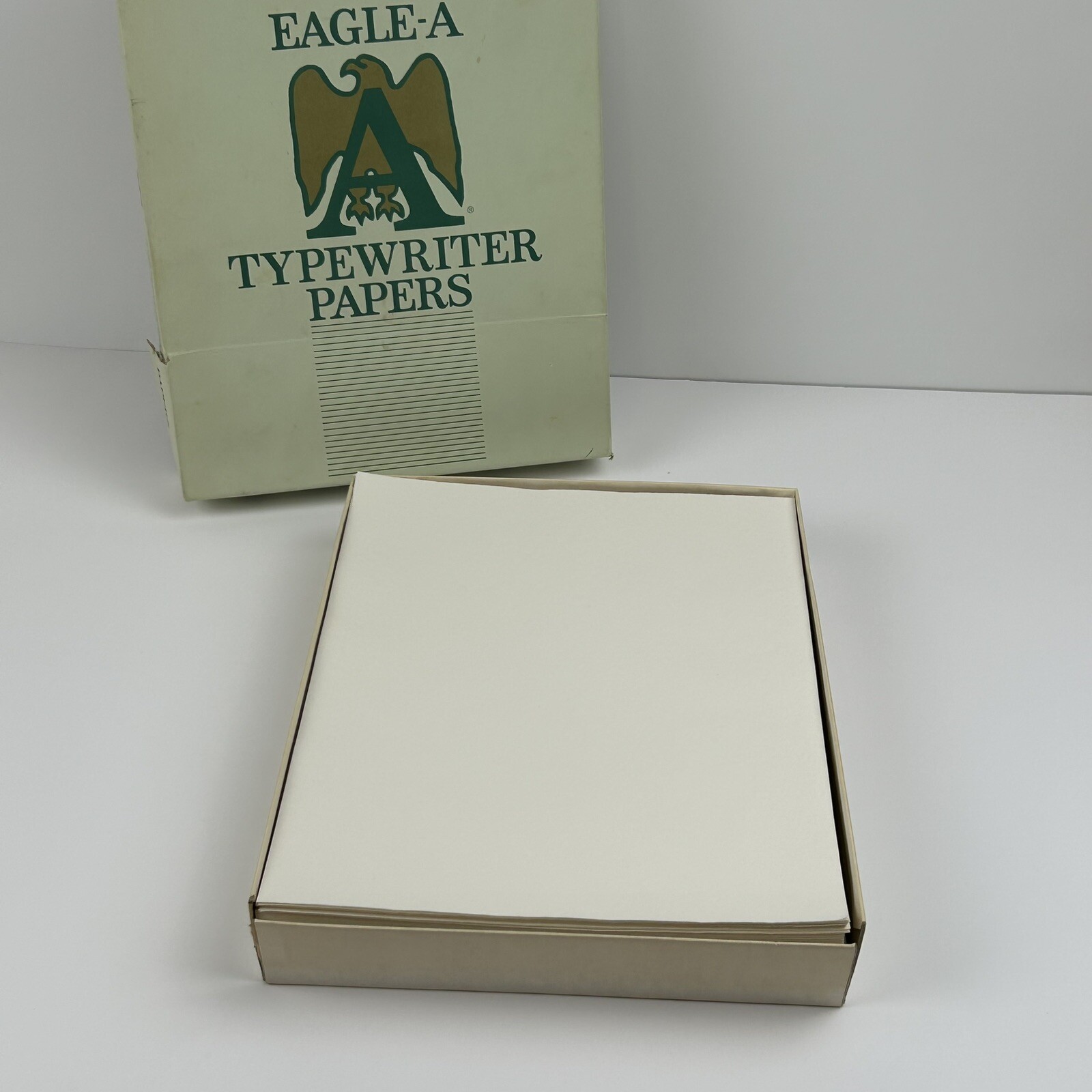 Eagle A Typewriter Paper Trojan Onion Skin F409C 8.5 x 11” -SET 10 Sheets NO BOX