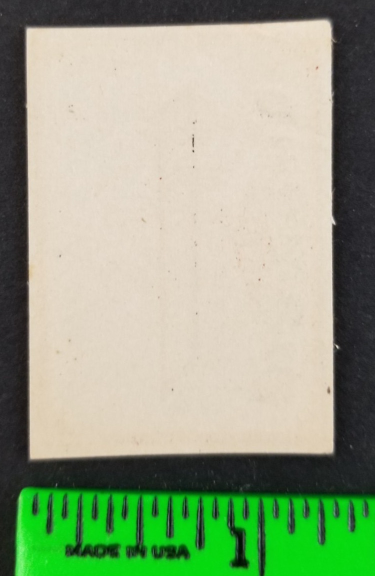 Vintage Diamond Ink Rubber Stamp Paper Label