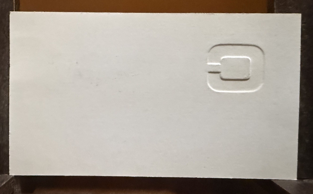 Vintage 1970s Continental Heller Construction Corp Business Card, SAC CA