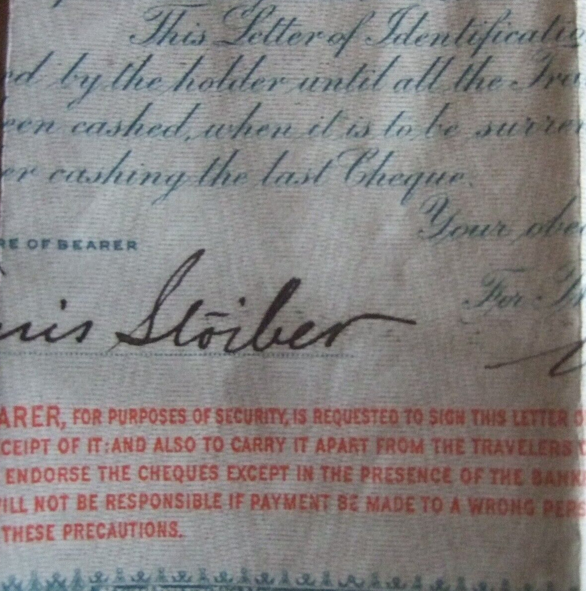 Cook’s Tour Travel Tickets 1913 1923