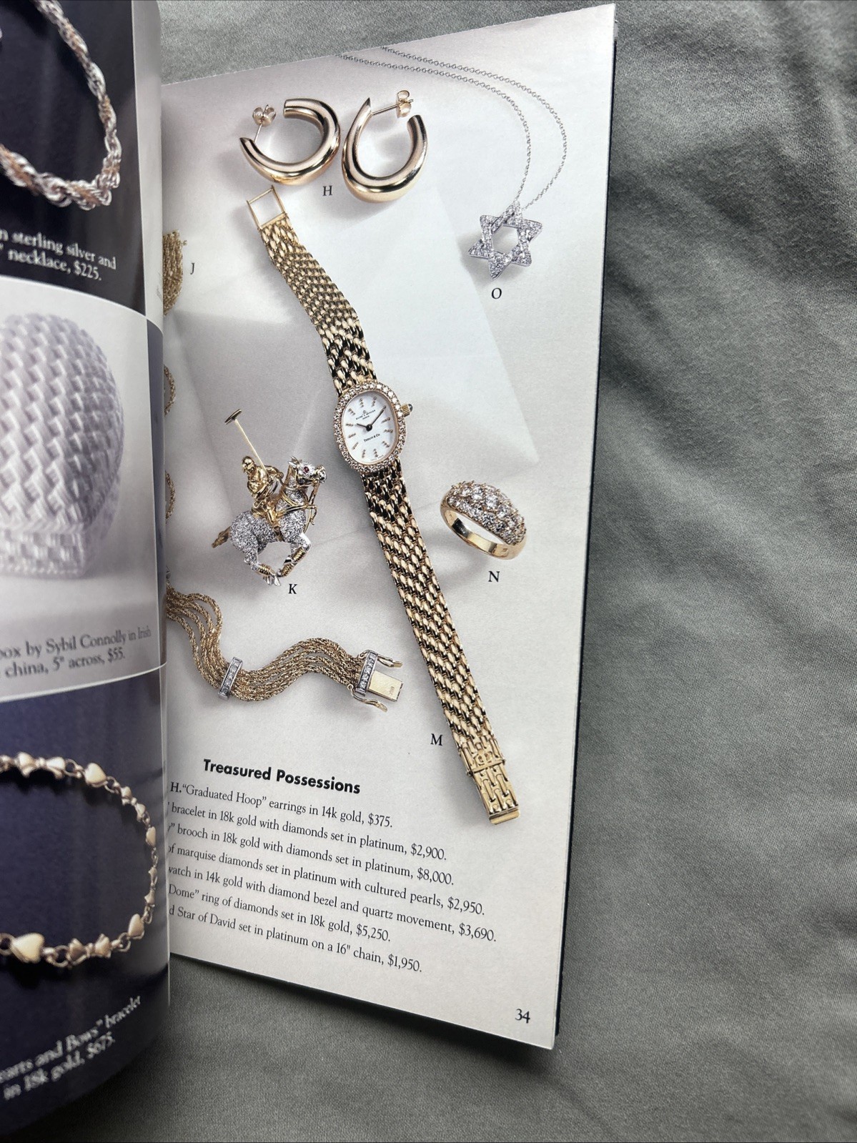 Vintage Tiffany & Co Summer Selections 1994 Catalog Advertisement