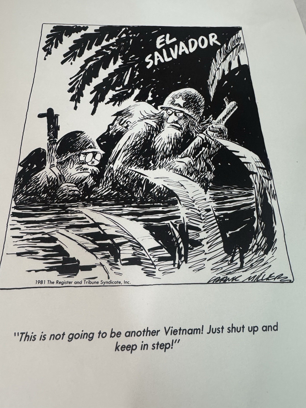 11 Vintage Graeme Miller Political Cartoon Prints 1981 1982 Register Tribune