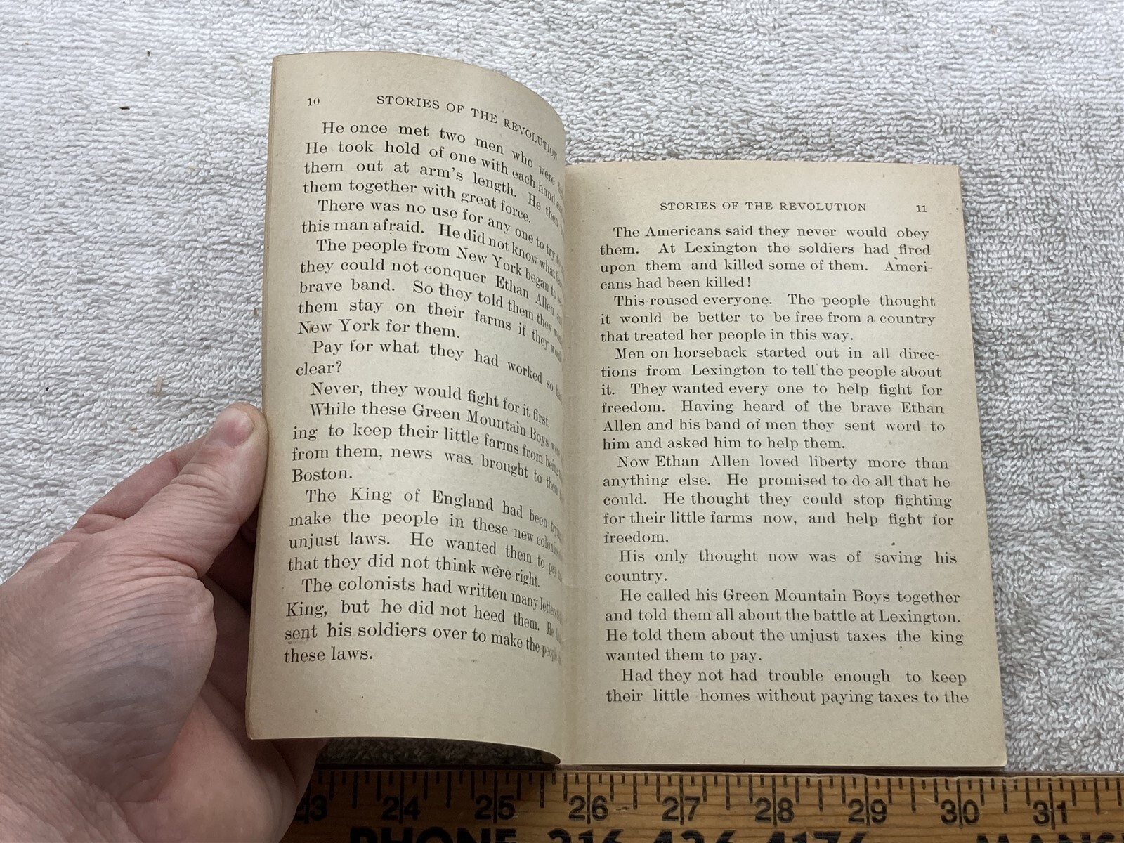 1906 Stories of the Revolution No 68 Nellie McCabe School Classic Series Vtg