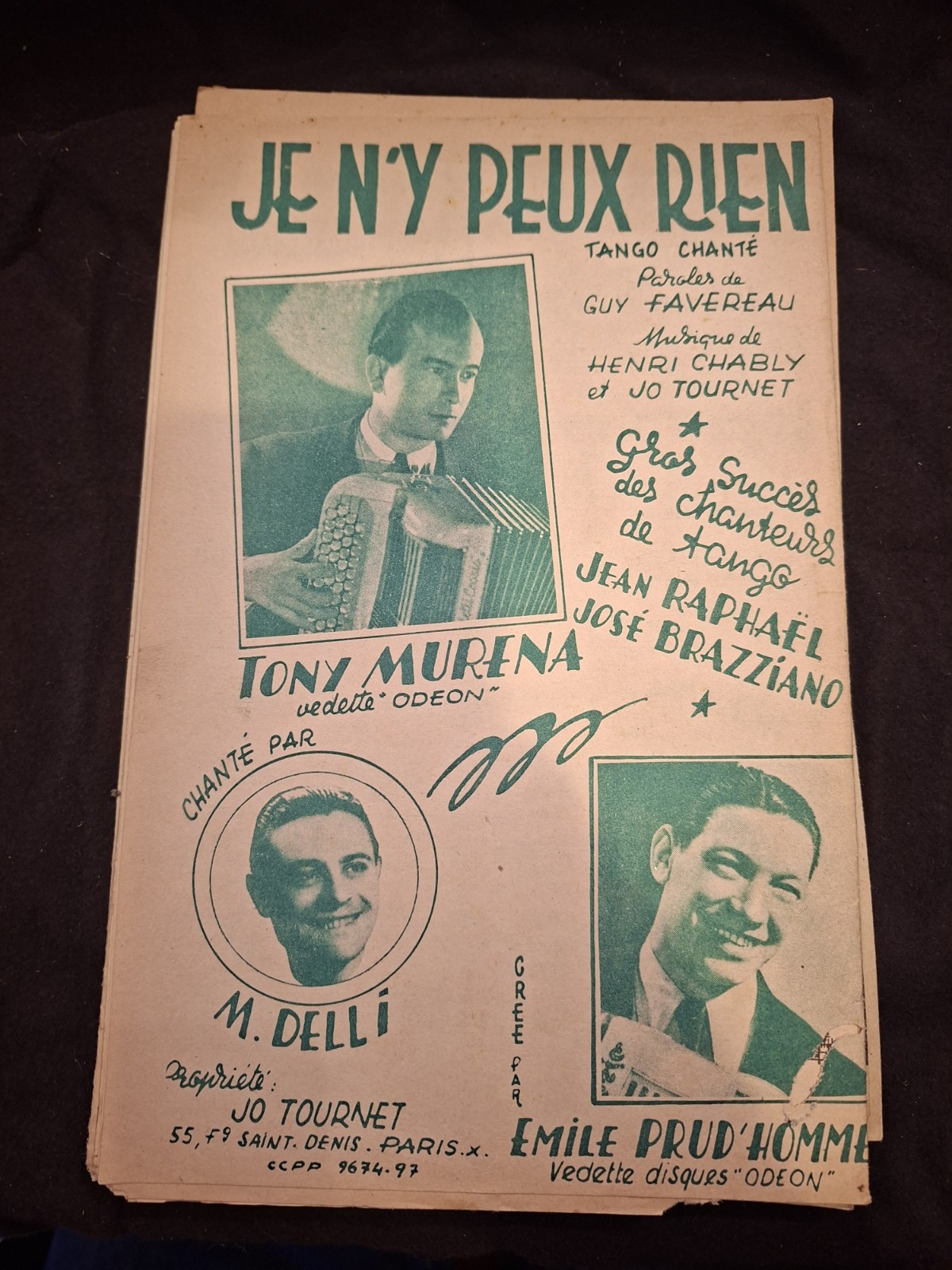 Gaité Savoyarde Partition Murena Delli Prud’homme Sheet Music