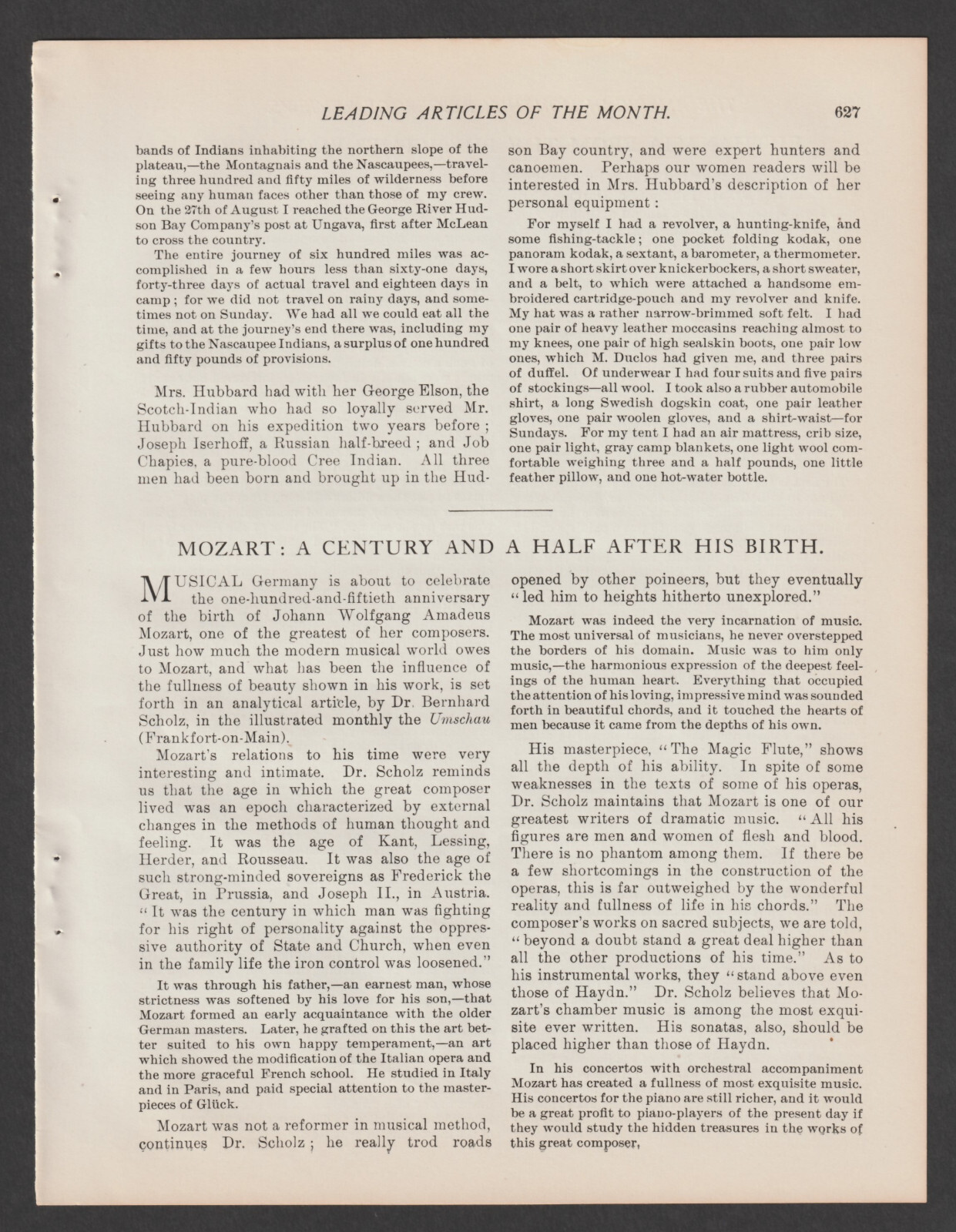 A Womans Explorations In Unknown Labrador Canada 1906 Magazine Article Map