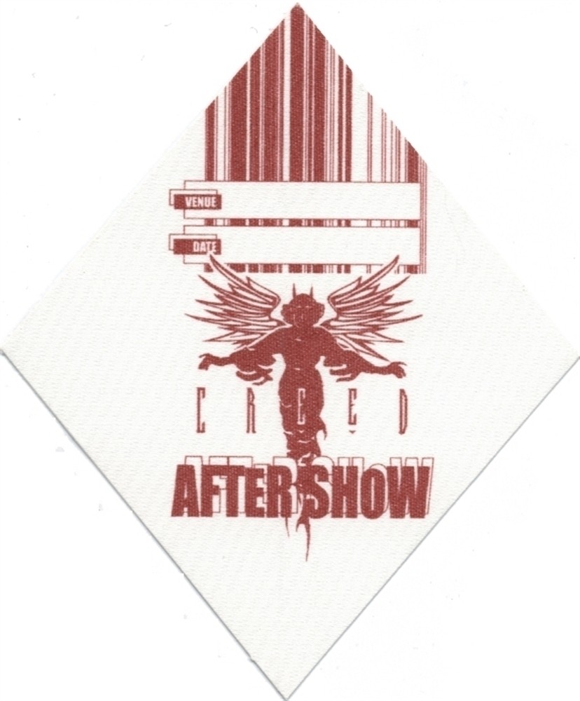 Creed 1999 Human Clay concert tour After Show Backstage Pass