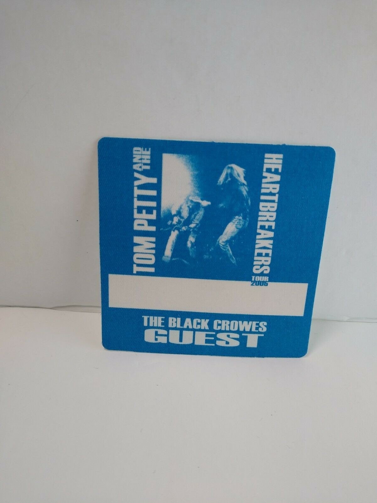 Tom Petty And The Heartbreakers Backstage Pass Original Black Crowes 2005 Blue