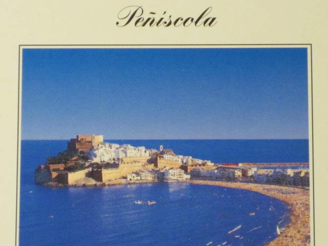 Penicola / Costa del Azahar Postcard – Printed in Barcelona, Spain
