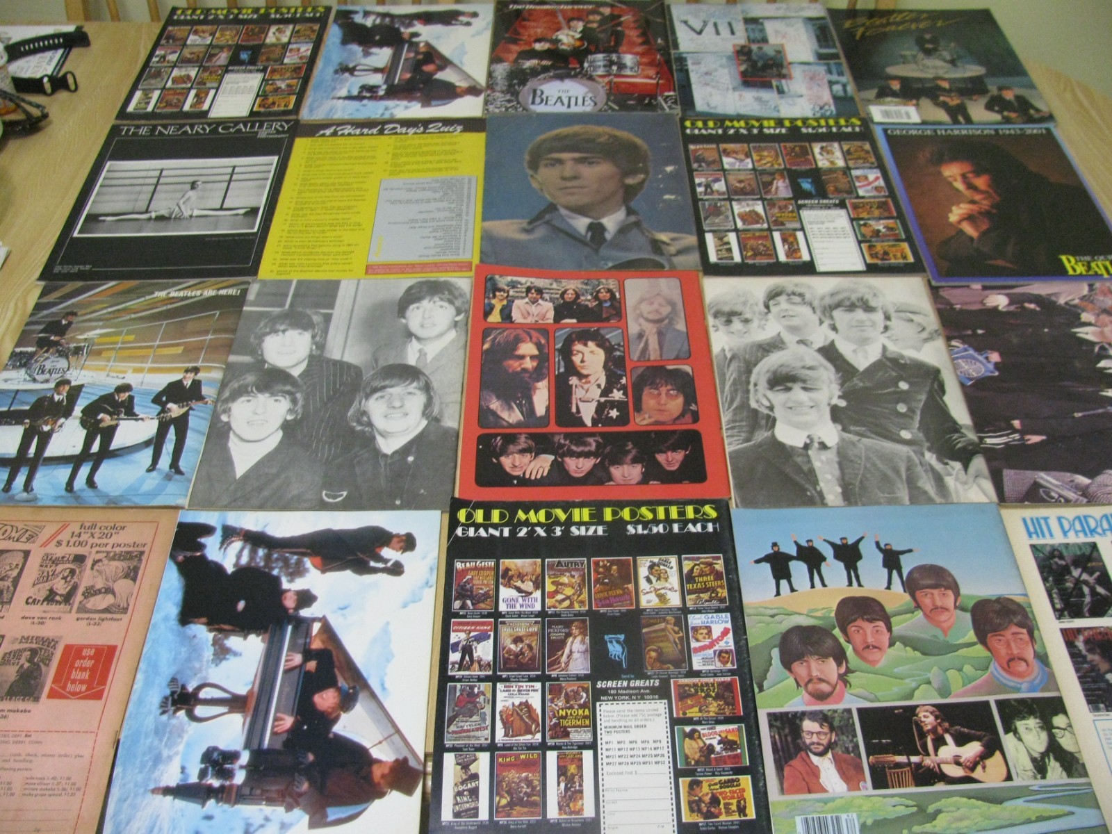 1964 & 1970’S (MAINLY) BEATLES MAGAZINE LOT ( 20 ) RARE ISSUES $4 EACH BLOWOUT