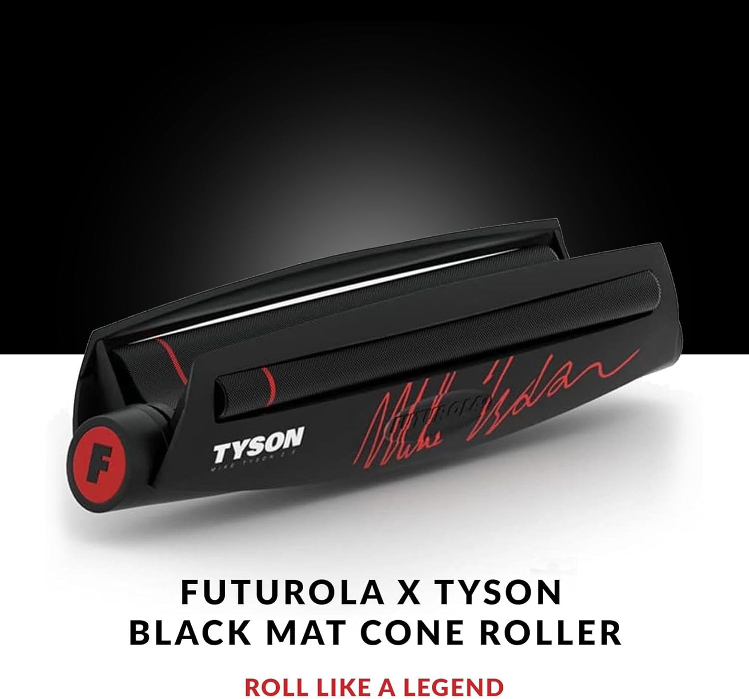 Tyson 2.0 x Futurola Cone Roller For Precise Rolling (Black Mat) – Black Mat