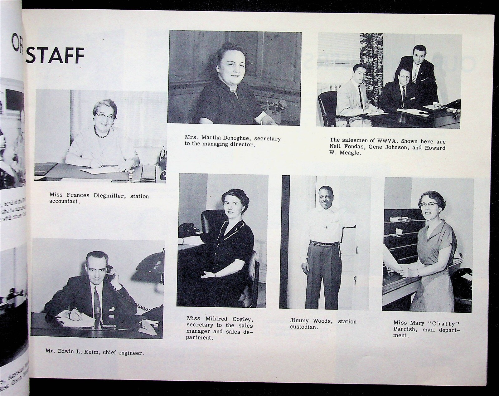 WWVA CBS Radio Network 30th Anniversary Album 1926-1956 Booklet Storer Broadcast