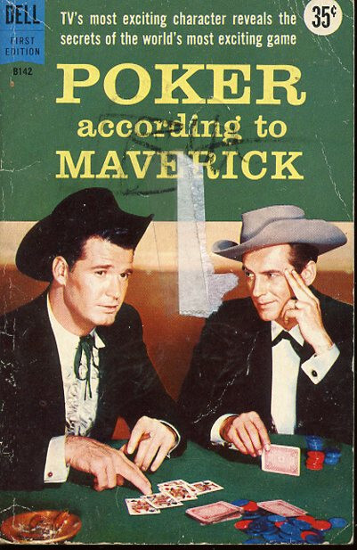 Maverick TV Series Poker Paperback Book #C35
