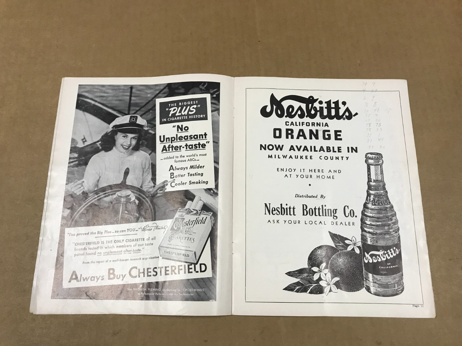 Vintage 200 Mile Big Car Auto Race Official Program – August 26, 1951