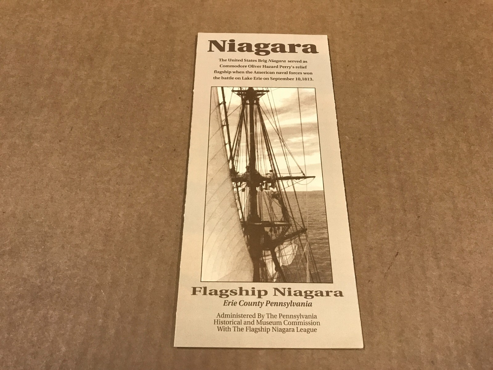 Vintage Flagship Niagara, Eerie County Pennsylvania Brochure